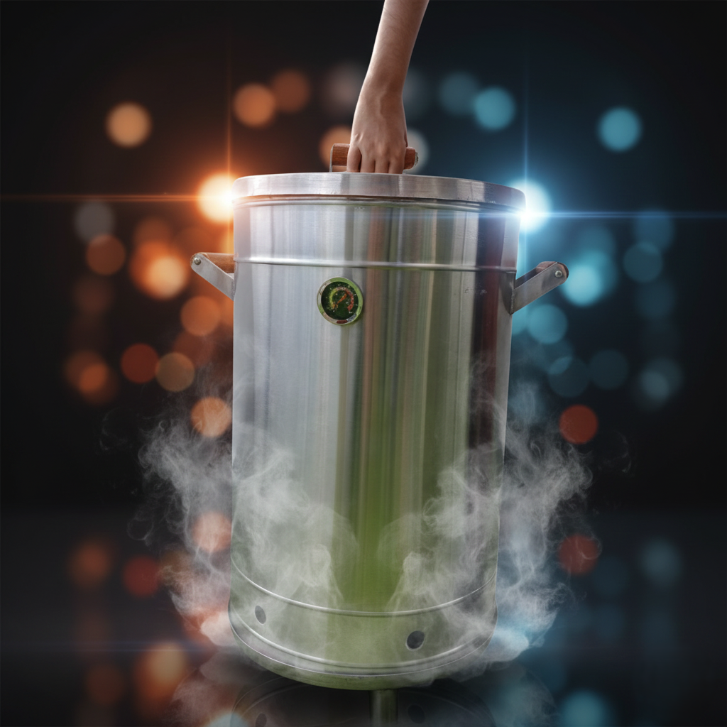 Master Grill Barrel Pro: El Secreto de la Carne Jugosa y el Sabor Ahumado Inigualable.